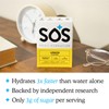 SOS Hydration Electrolyte Powder 8 Stick Packs – Low-Calorie, Rapid