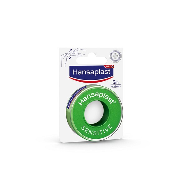 Hansaplast Sensitive Fixation Tape 1,25 cm X 5 m 1 pcs