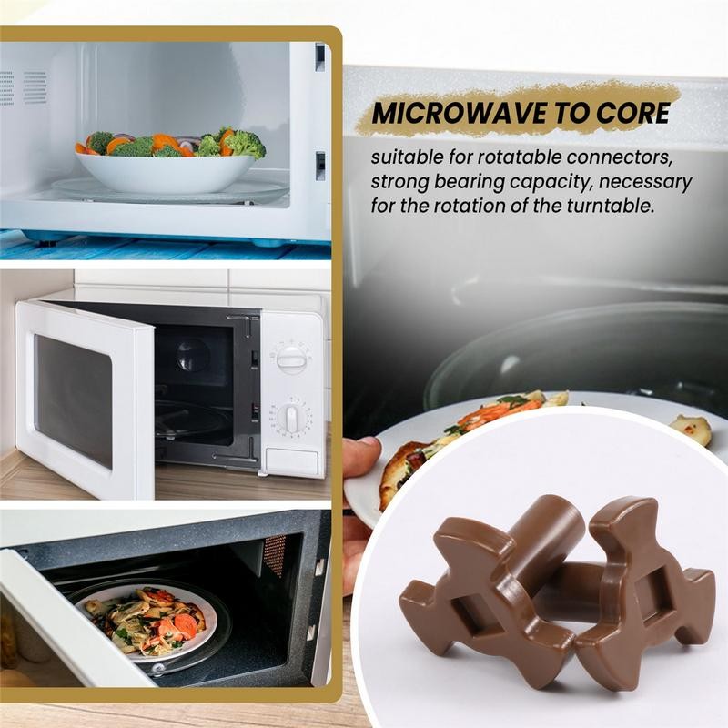Microwave Turntable Coupler,Microwave Oven Roller Guide Support, Microwave Oven Rotary