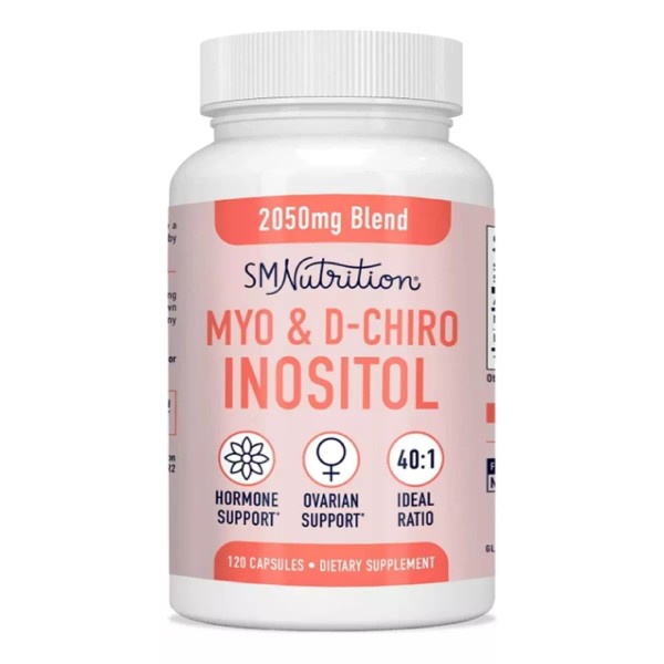 SM Nutrition Myo Inositol & D-chiro 2050mg Equilibrio Hormonal Americano