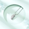 Cremation Jewelry Memorial Urn Necklace for Ashes Feathers Urn Pendant
