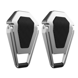 2Pcs Metal Folding Laptop Stand Portable Mini Support Base Raised Heat Dissipation Bracket Zinc Alloy