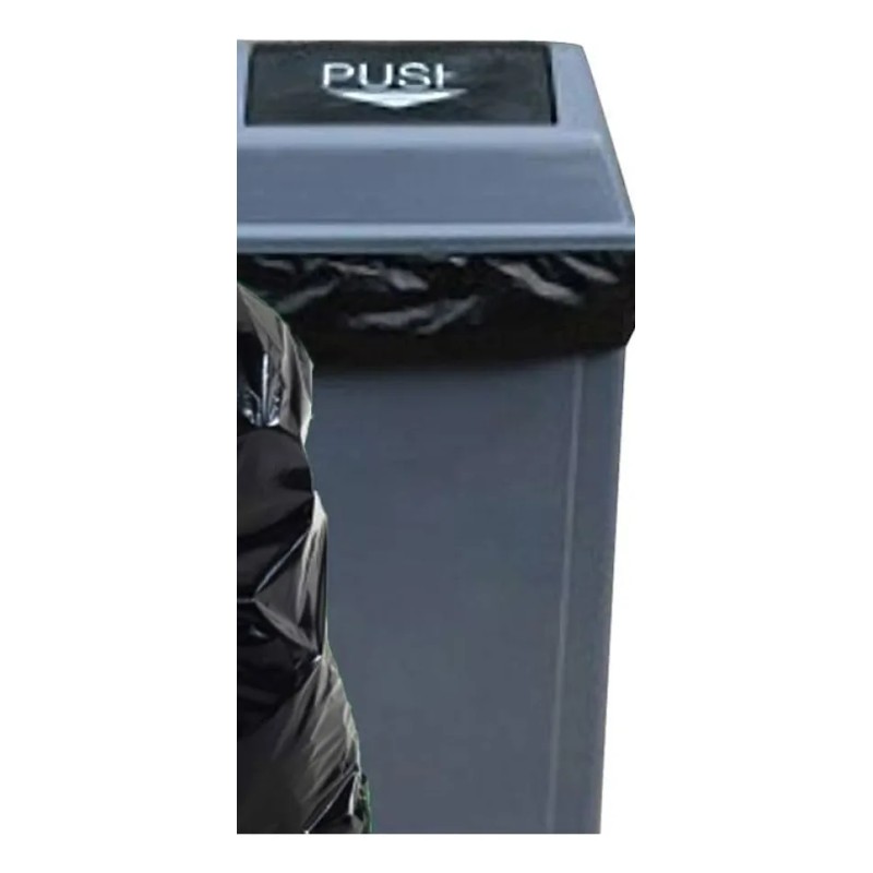 Bolsa Negra Basura Jumbo-grande Cesto33 X39 12pzs.83x1.03cm