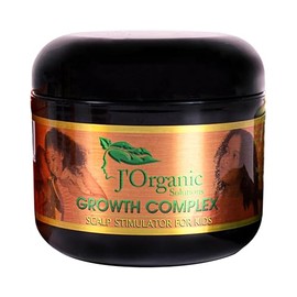J'Organic Solutions - Estimulador de crecimiento del cabello (hecho a mano, grasa para el cabello para niños) cabello más suave, brillante, más saluda