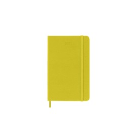 Moleskine Weekly Planner 2023, 12-Month Weekly Diary, Weekly Planner and Notebook, Hard Cover, Pocket Size 9 x 14 cm, Colour Hay Yellow