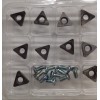 Ammco 6914-10 AMMCO Negative Rake Brake Lathe Bits Carbide Insert