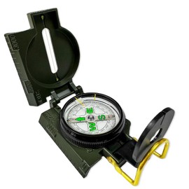 HAIKING Precise Compass, 1 PCS Orienteering Compass for Hiking, Climbing, Camping, Adventure Activities (Flip)