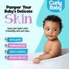 CurlyBaby Body Wash - Gentle Moisturizing Baby Wash for Sensitive