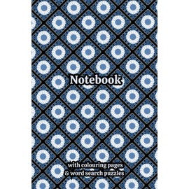 Crochet Granny Squares Themed Activity & Notebook: With Colouring Pages & Word Search Puzzles. An Organiser for Crocheters, Knitters, Yarn Lovers, ... Tracking, Sketching and Creative Ideas.