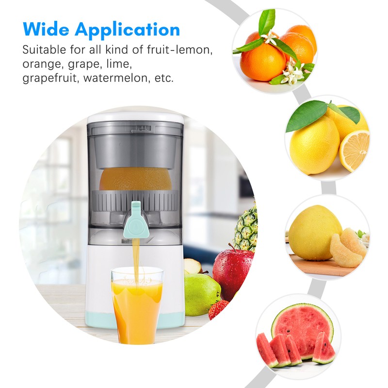 Electric Orange Juice Squeezer Hands Free Portable Citrus Juicer for