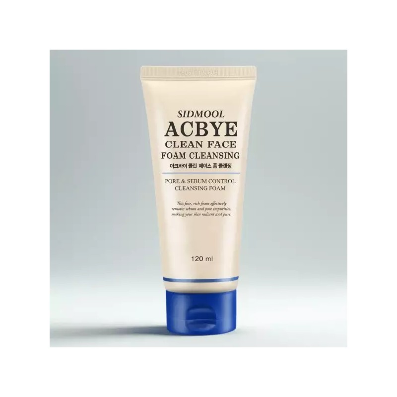 Seedmool 시드물아크바이 클린페이스 폼클렌징 120ml SeedMe ArcBai Clean Face Foam