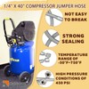 1/4" x 40" Compressor Jumper Hose (1/4" NPT Connector x