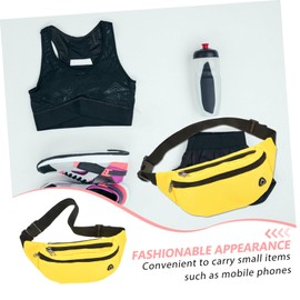 Kisangel Pack Pack Sports Fanny Pack Crossbody Daypack Travel Belt Bag Travel Bum Bag Fanny Bags Waist Pouch Chest Bag Hiking Waist Bag Waist Bag for Sports Running Waist Bag Backpack Nylon