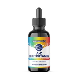 Multivitamin Liquid for Adults (1 Month Supply) Complete Daily Vitamins for Energy, Immunity & Wellness – Fast Absorbing
