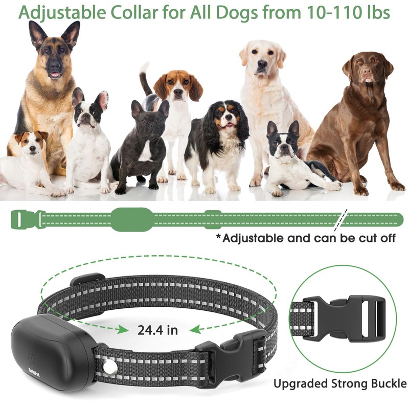 Delupet Dog Shock Collar - Electric Dog Training Collar with