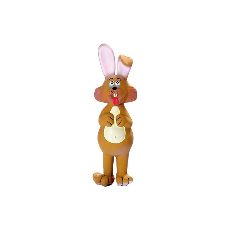Karlie Latex Rabbit Super Squeeker Toy