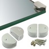 Shelf Holder Glass Shelf Support - Sturdy Shelf Brackets for