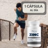 Zinc Con Vitamina C Y Jengibre 500mg - 100 Cáps