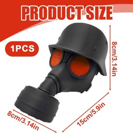 GXGM Anhängerkupplung AbdeckungLustige,Gasmaske,Abdeckkappe für Anhängerkupplung, Nabenlager, Staubkappen, Schutzkappe für Anhängerkupplung, Universal-Steckerkappen für Deichselanhänger