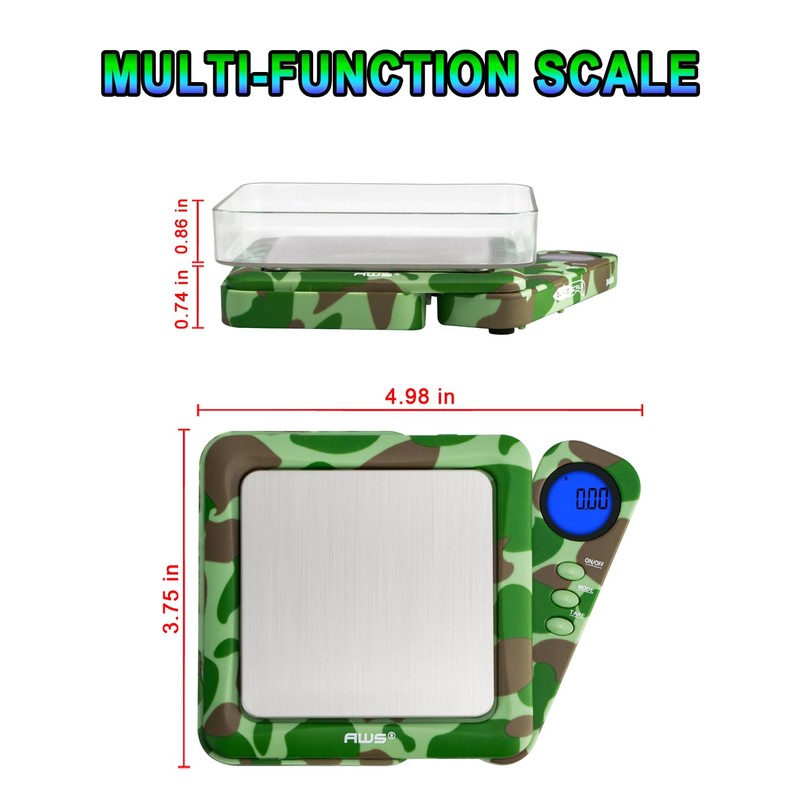 American Weigh Scales Blade Series Digital Precision Pocket Weight Scale,