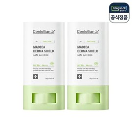 Centellian 24 [Half Club] Centellian 24 Madeca Derma Shield Safe Sun Stick 18g 2pcs / [하프클럽]센텔리안24 마데카 더마쉴드 세이프 선스틱 18g 2개