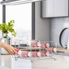 Simple Houseware Dual Row Front Loading Can Dispenser, Chrome