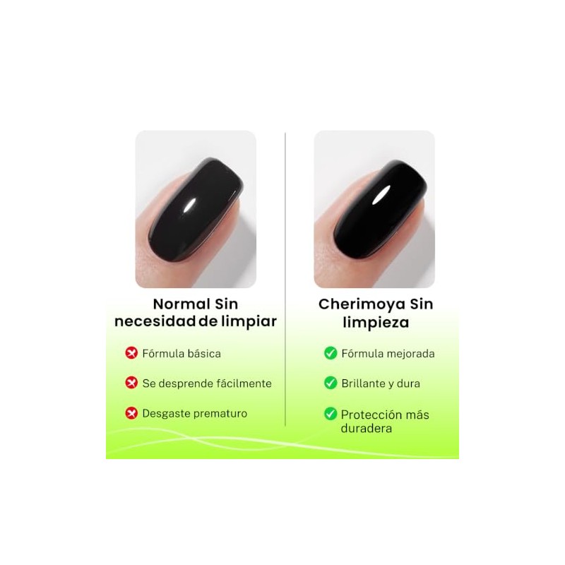 Cherimoya Juego Deshidratador de Primer para Uñas 4 Piezas 15ml