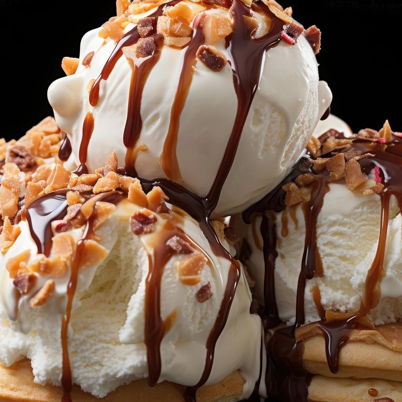 Toffee Bits, 1 Pound Bulk Bag, Toffee Ice Cream Topping,