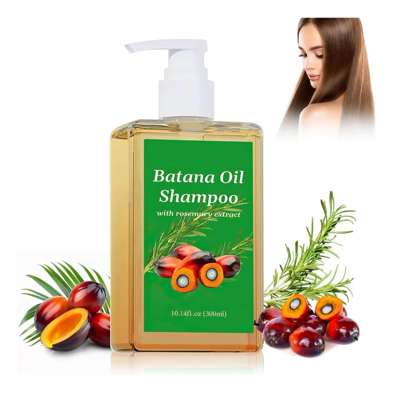 Champú De Batana Con Aceite De Romero Para Reducir La