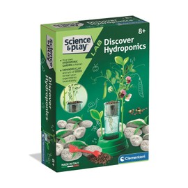 Clementoni Science&Play Discover Hydroponics, Early Science Kit Discovery, For Kids 8+ Years, Made in Italy, 75124