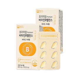 Apple Tree Kim Pharmacist [Apple Tree Kim Pharmacist] Premium Vitamin B Balance 800mg x 30 tablets, 2 boxes, 2 months supply / 애플트리 김약사네 [애플트리김약사네] 프리미엄 비타민B 밸런스 800mg x 30정 2박스 2개월분