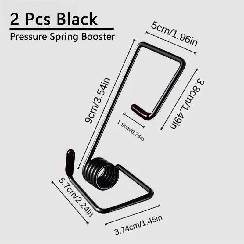 2Pcs Windshield Wiper Arm Pressure Spring Booster, Wiper Arm Pressure