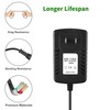 Cazxooy 24V ~ 25.2V 0.6A AC/DC Gun Universal Adapter Charger