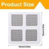 IKOPFLN Pack of 50 Disposable Hair Strainer Shower Floor Drain