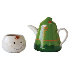 Sun Art SAN2000 “Alice” Teapot and Cup (1-Person Set), Cute Tableware