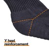 YUEDGE Men's Socks, Sports, Thick, Work, Golf, Training, Crew Length,