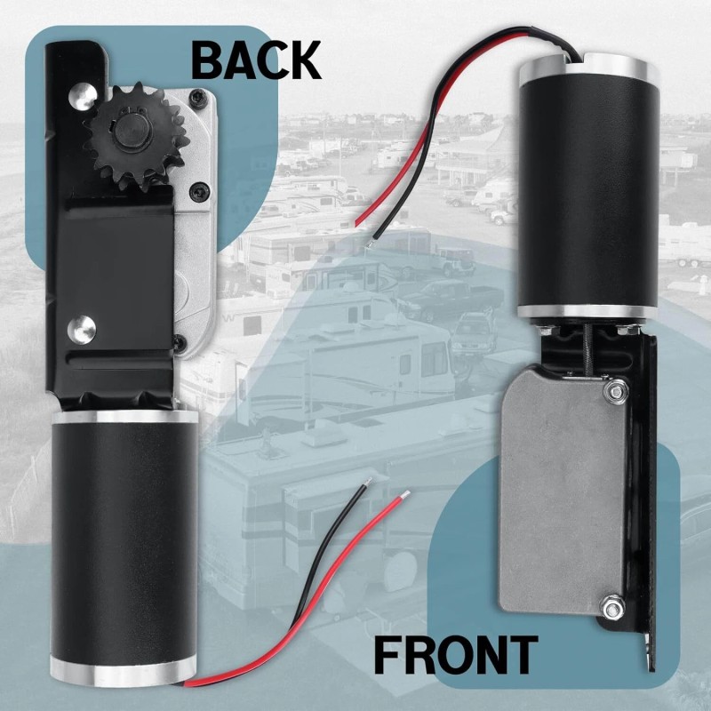 VEHITO RV Slide Out Gear Box and High Output Motor,Replace