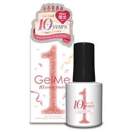 Germy One Spring 2025 10th Anniversary Limited Color 151 Cheers Pink Gel me 1 Self Gel Nail Easy Gel Color Gel Art