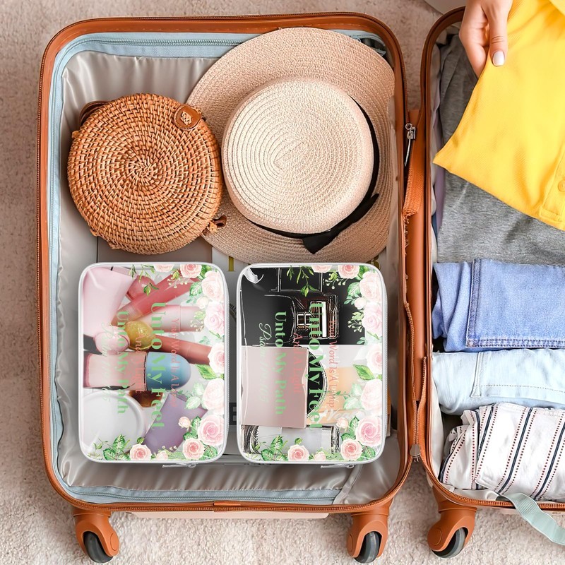 Sazuwu Christian Gifts for Women Faith Psalm 119 105 Clear