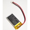 Nzzz 450mAh 3.7V 602040 LiPo Battery with 2 Wires XH2.54mm
