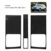 3Pcs Center Console Air Vent Cover Frame Carbon Fiber Outlet