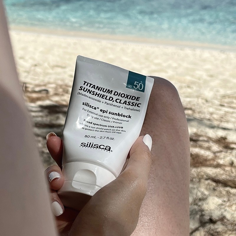 Silisca Siliska EPi Sunblock Sun Cream Light 80ml + Classic