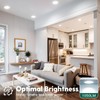 12 Pack 4 Inch 5CCT Ultra-Thin LED Recessed Ceiling Light
