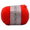 DARUMA Hand Knitting Yarn, Airy Wool Alpaca, Thick Col. 14