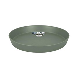 Elho Loft Urban Coaster Round 34 - Coaster for Outdoor Use & Accessories - Diameter 34.3 x Height 5.0 cm - Green/Pistachio Green