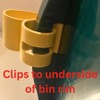 SideArm Nano by BinClaw. Dual Handle for Small Wheelie Bins