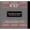 VISX I was raised on sarcasm and common sense Bumper