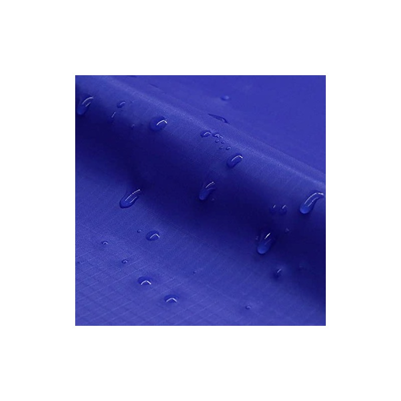 9KM DWLIFE Fabric, Royal Blue Waterproof Ripstop Nylon Fabric 40D,