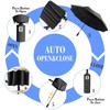 XLINGZA UPF 50+ Beach Umbrella with Adjustable Universal Clamp