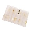 12Pcs Bed Sheet Grippers Adjustable Strong Clamp Force Sturdy ABS